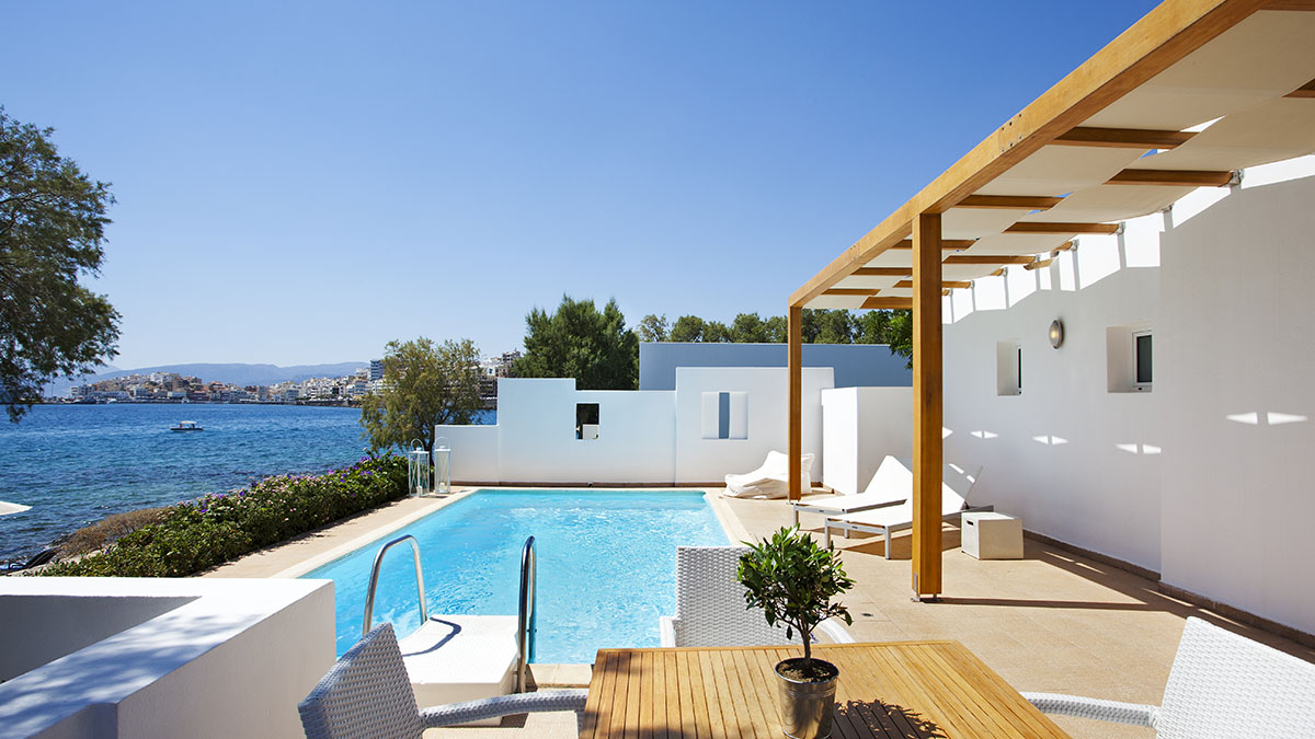 Two Bedroom Seafront Villa with Private Pool